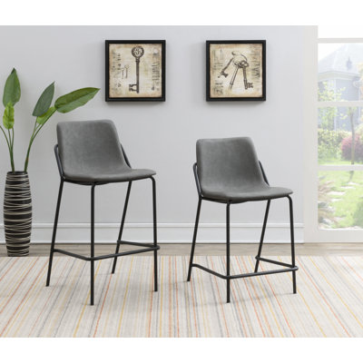 Counter & Bar Stool by 17 Stories