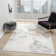 Tapis gris / turquoise Myloh