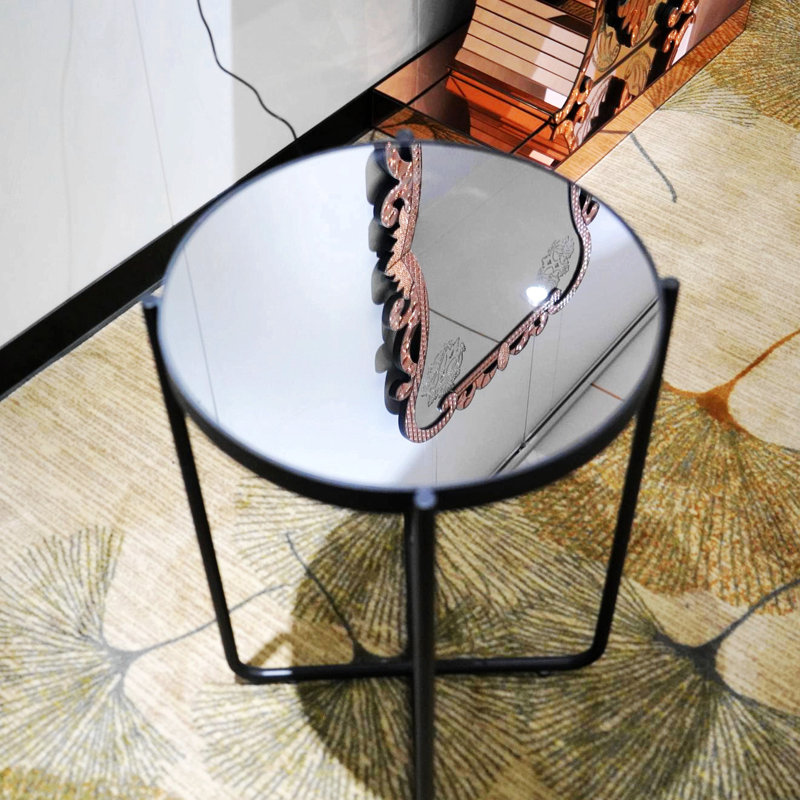 Led Round End Table