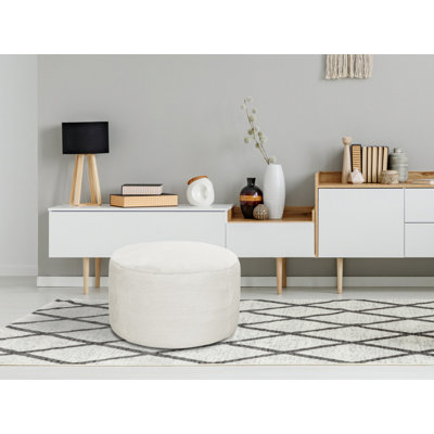 72cm Wide Circle Pouffe Ottoman