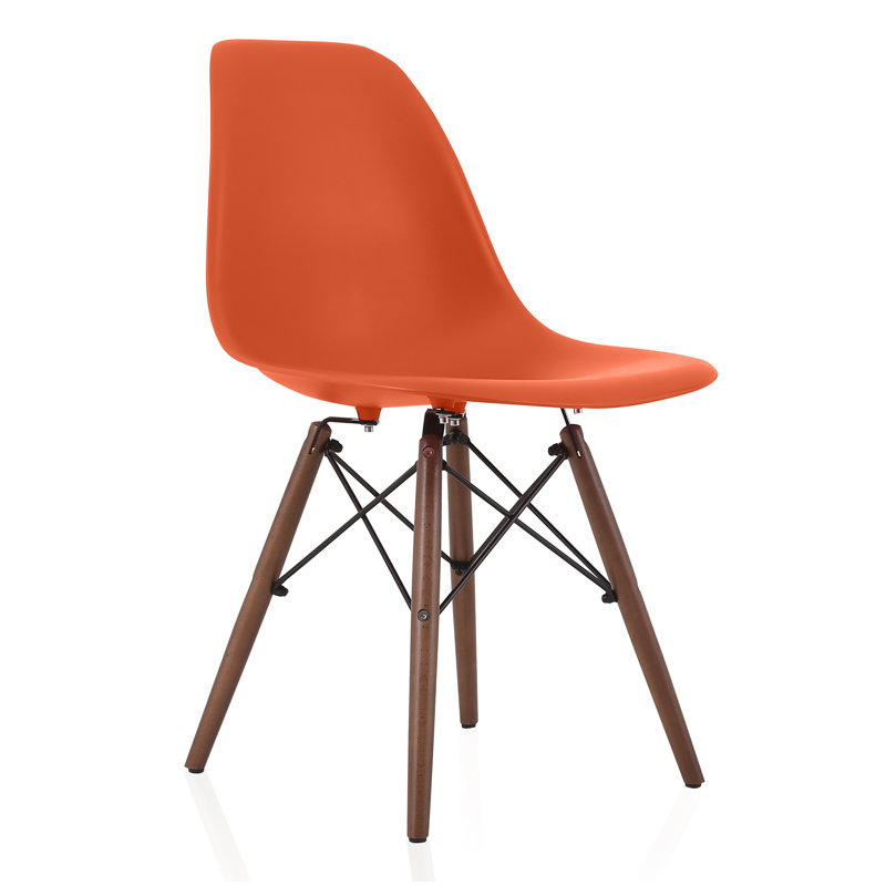 Chaise d'appoint Carden Crist, Orange sanguine