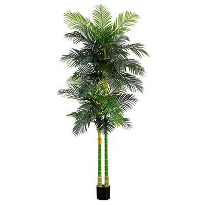 108'' Faux Palm Tree in Pot Liner