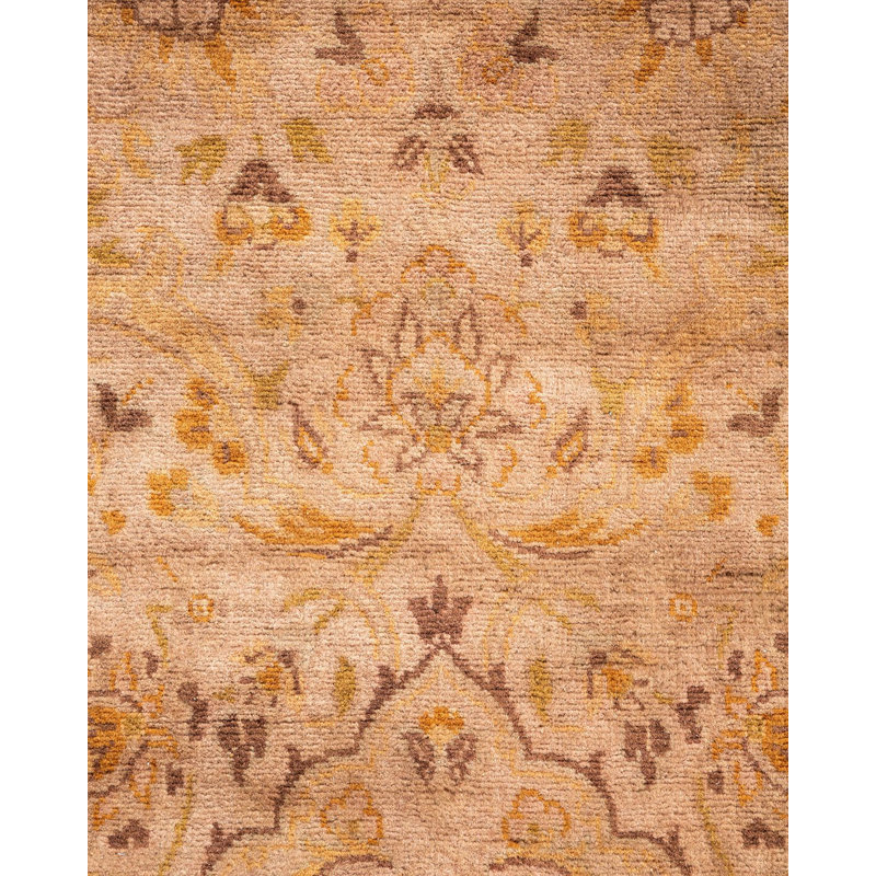Fine Vibrance One-of-a-Kind 4' 2" X 6' 5" Hand Knotted Area Rug