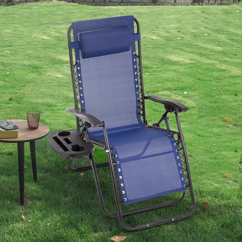 Fauteuil inclinable zéro gravité Fendley, Bleu