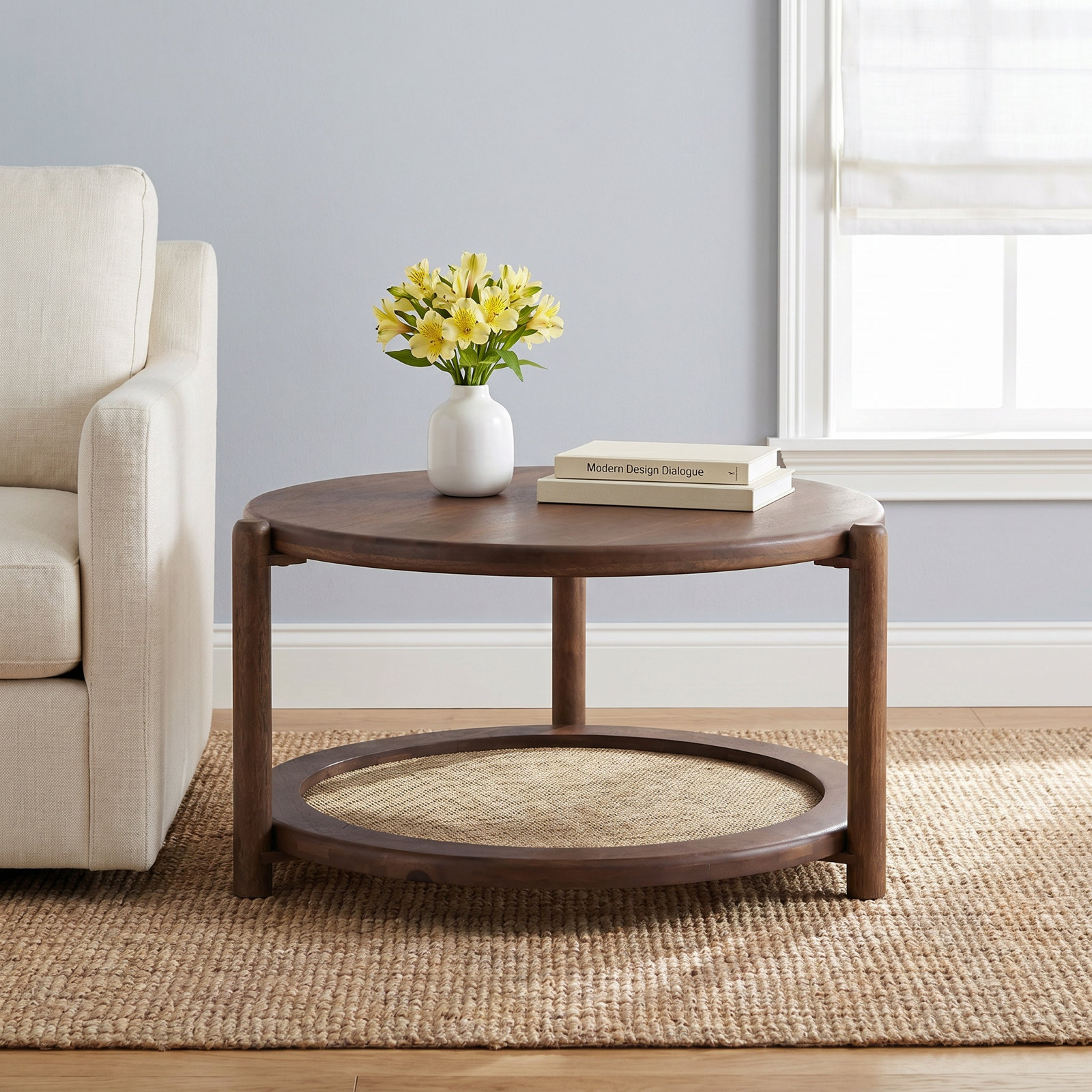 Avalon 26" Walnut End Table