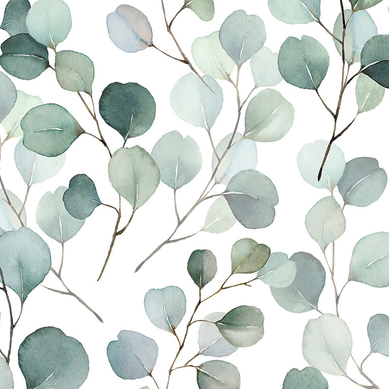 Amogh Collection Eucalyptus Trailing Leaf 10.05m x 53cm Wallpaper Roll, Green