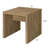 Brianna Mango 2-Piece Rectangular Coffee And End Table Set