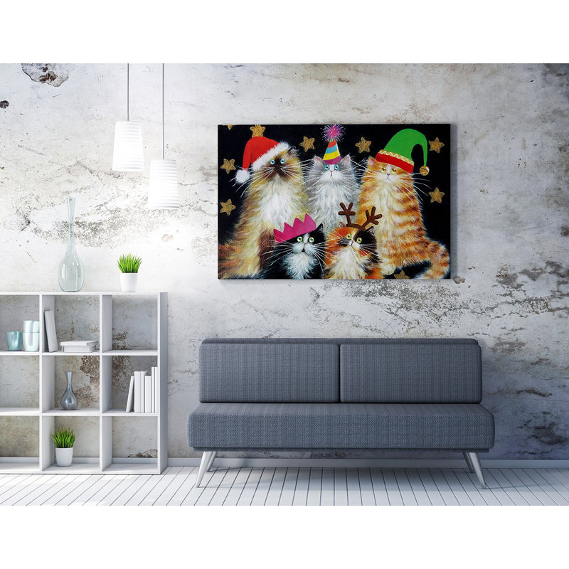 Peinture décorative sur toile, H 27,56 po x l 39,37 po