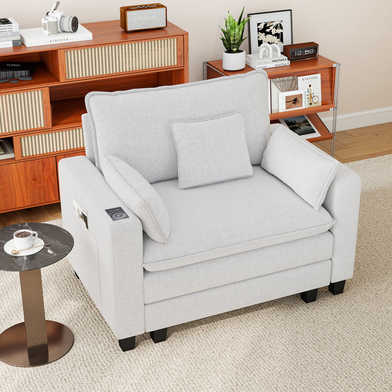 Modular Sectional Sofa (white-a), White
