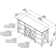 Huckins 4 - Piece Living Room Table Set
