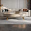 Table basse moderne et luxueuse
