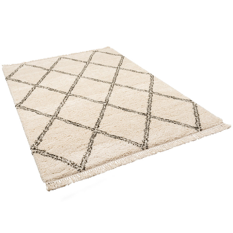 Kepler Geometric Shag Area Rug, Rectangle 160 x 230cm