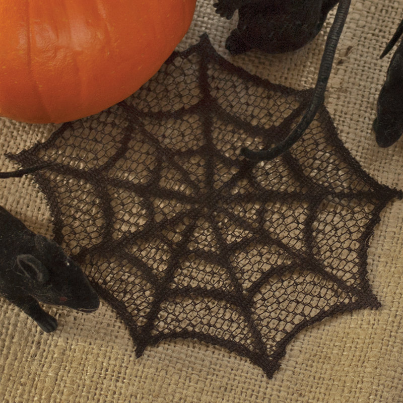 Orpha Polyester Geometric Novelty Doily