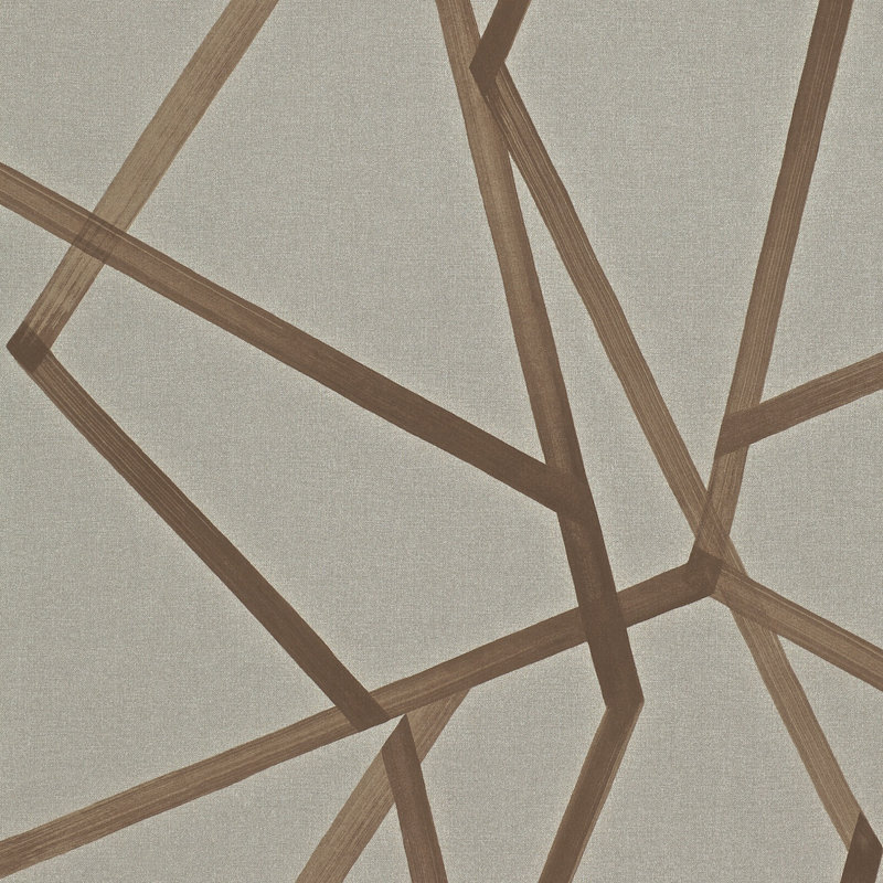 Sumi 10.05m x 68.6cm Wallpaper Roll, Hessian/Copper