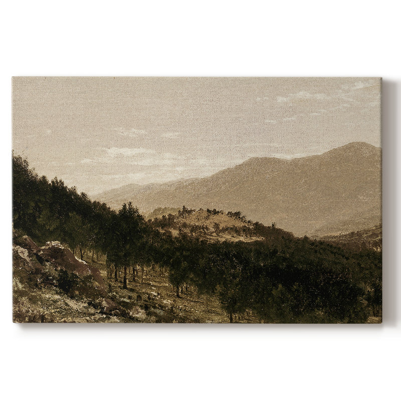 Paysages rétro-CMI - Cavas enveloppés de galerie, 12 x 18