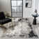 Mareo Machine Woven Abstract Area Rug