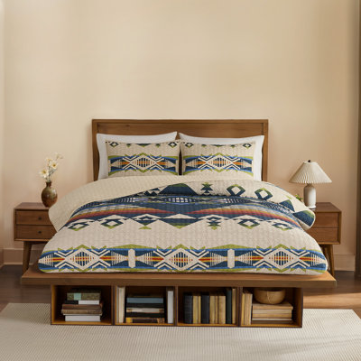 Creekside K Coverlet Set Tan