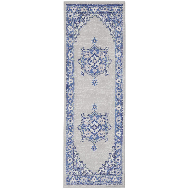 Oriental Indoor Rug, Runner 2' x 6'