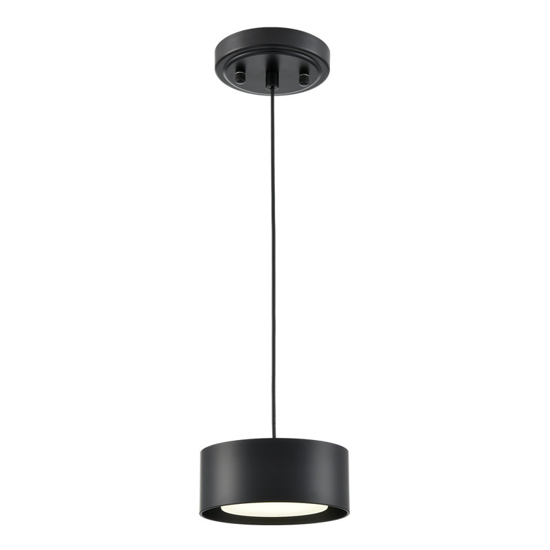 Luminaire suspendu pour îlot de cuisine Modern, Noir mat