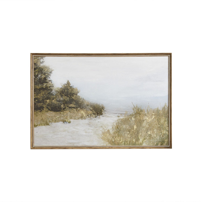 Art abstrait sur toile, paysage abstrait