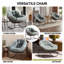 Fauteuil Papasan berçant surdimensionné pour patio-1856238040