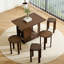 Table à thé mobile, canapé pliant en bois massif, table d'appoint, salon, tabouret de maison, tabouret pliable, table à thé minimaliste