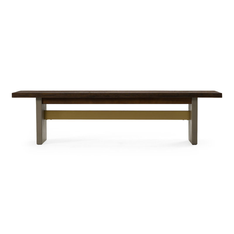 Arnoud Solid Wood & Concrete Bench