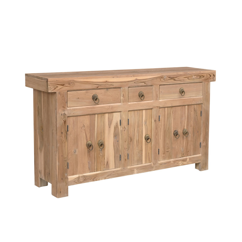 Josiane 3-drawer 5-door Solid Wood Sideboard