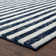 Tapis bleu marine / blanc Blanford