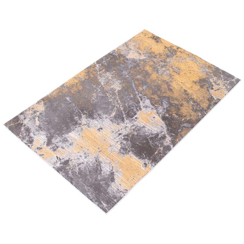 Tapis abstrait gris, Rectangle 8 pi x 10 pi