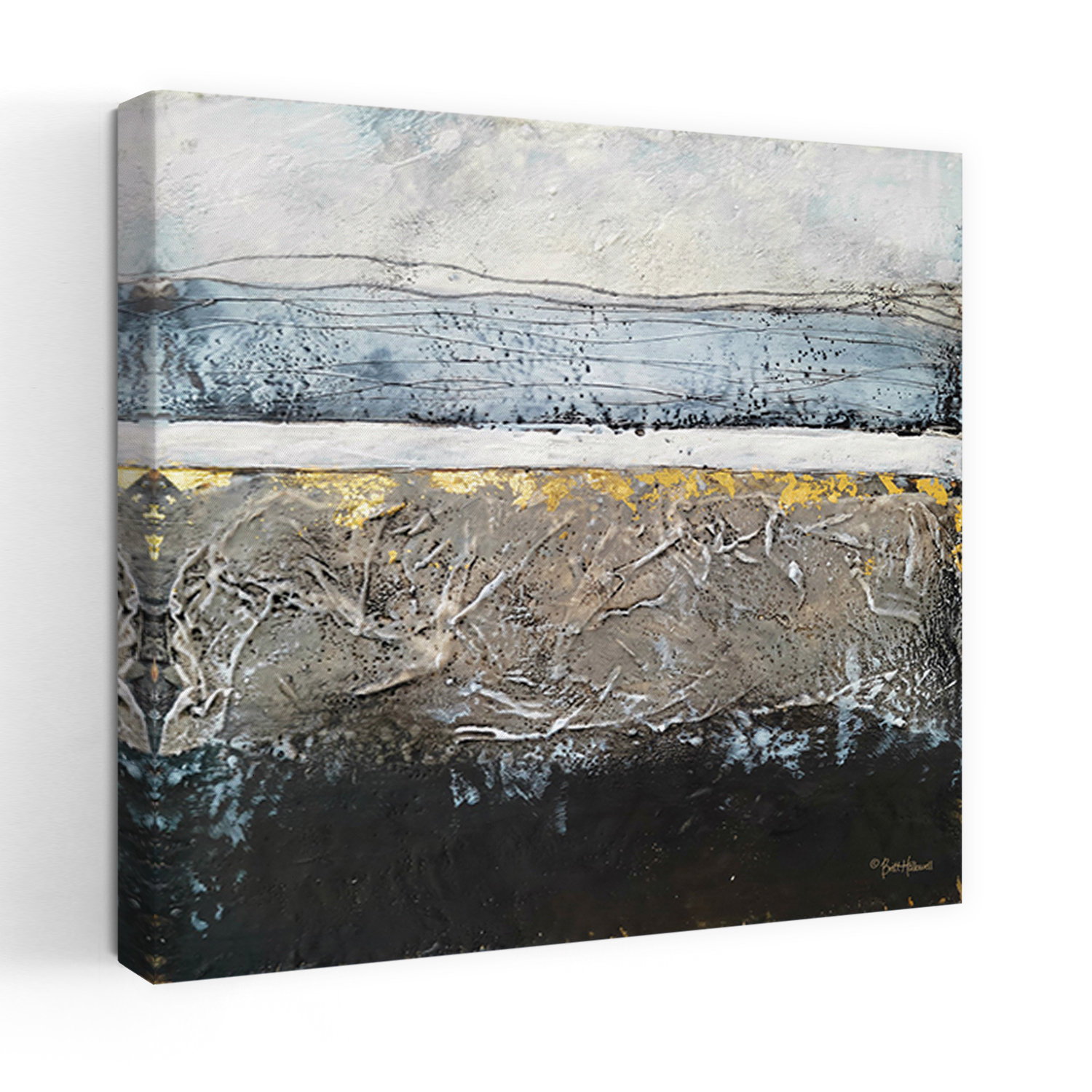 Piling Artist Latitude Run® Piling It On Abstract Contemporary Art | Wayfair