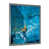 Encadrement argenté