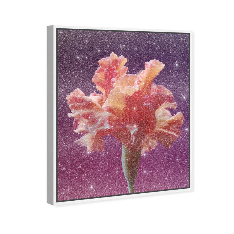 Taffeta Twilight I Print by Oliver Gal, 25"H x 31"W, White Floater Frame