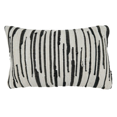 Zèbre Chindi Collection Striped Lumbar Pillow
