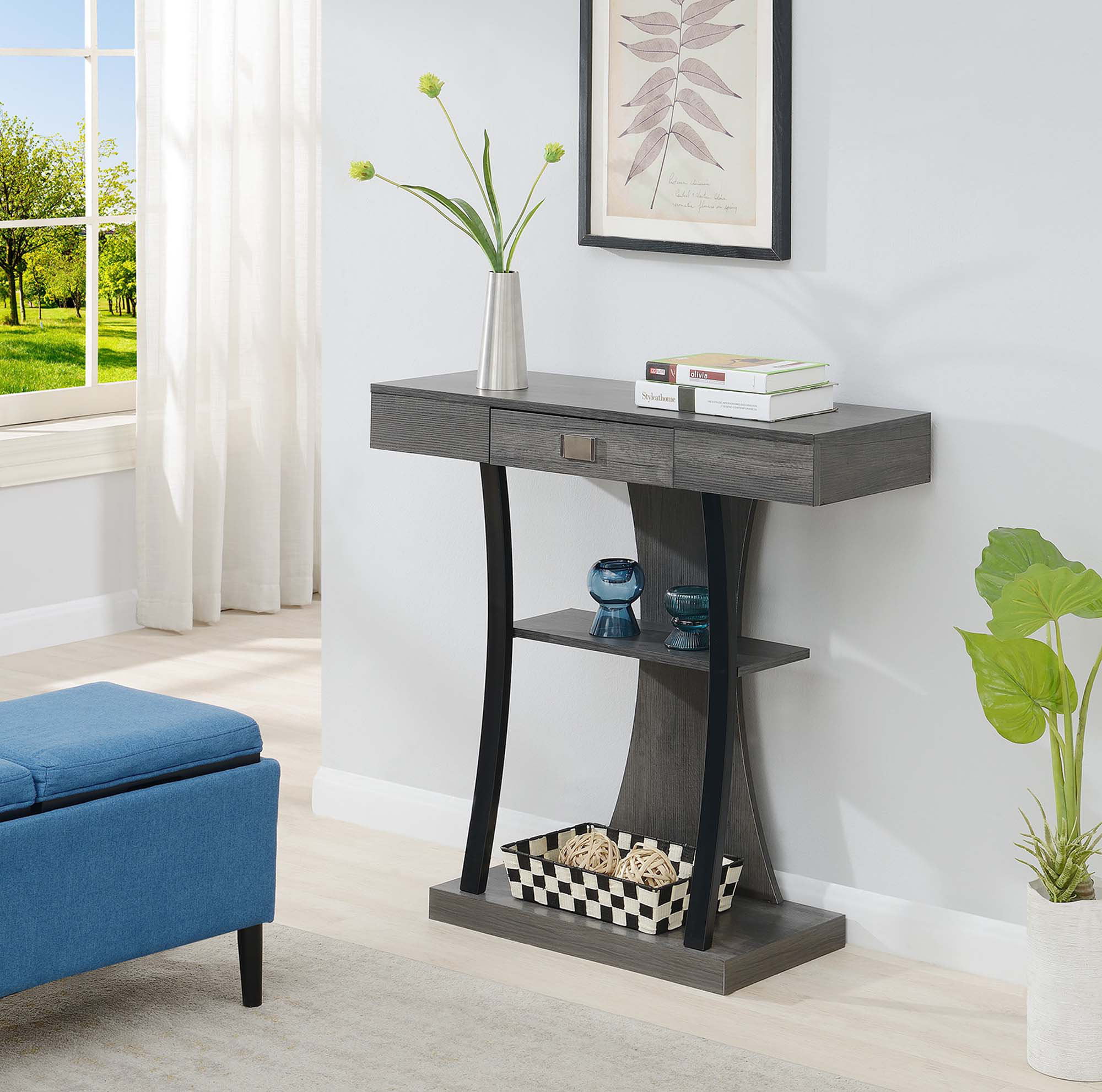 Amett 1 Drawer Console Table