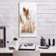 «Watercolor Cattail Study 1» par Ethan Harper, art mural sur toile-2101385598
