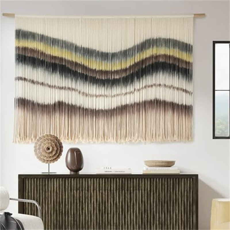Décoration murale macramé macramé