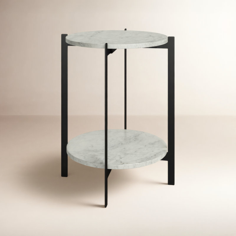 Melanie Marble End Table