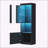 High Gloss Storage Cabinet With LED Lights-739021068