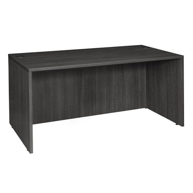 Regency Legacy Desk Shell, 29" H x 66" W x 30" D, Ash Gray
