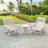 Aspen Recycled HDPE Folding Outdoor Lounge Chair-251920440