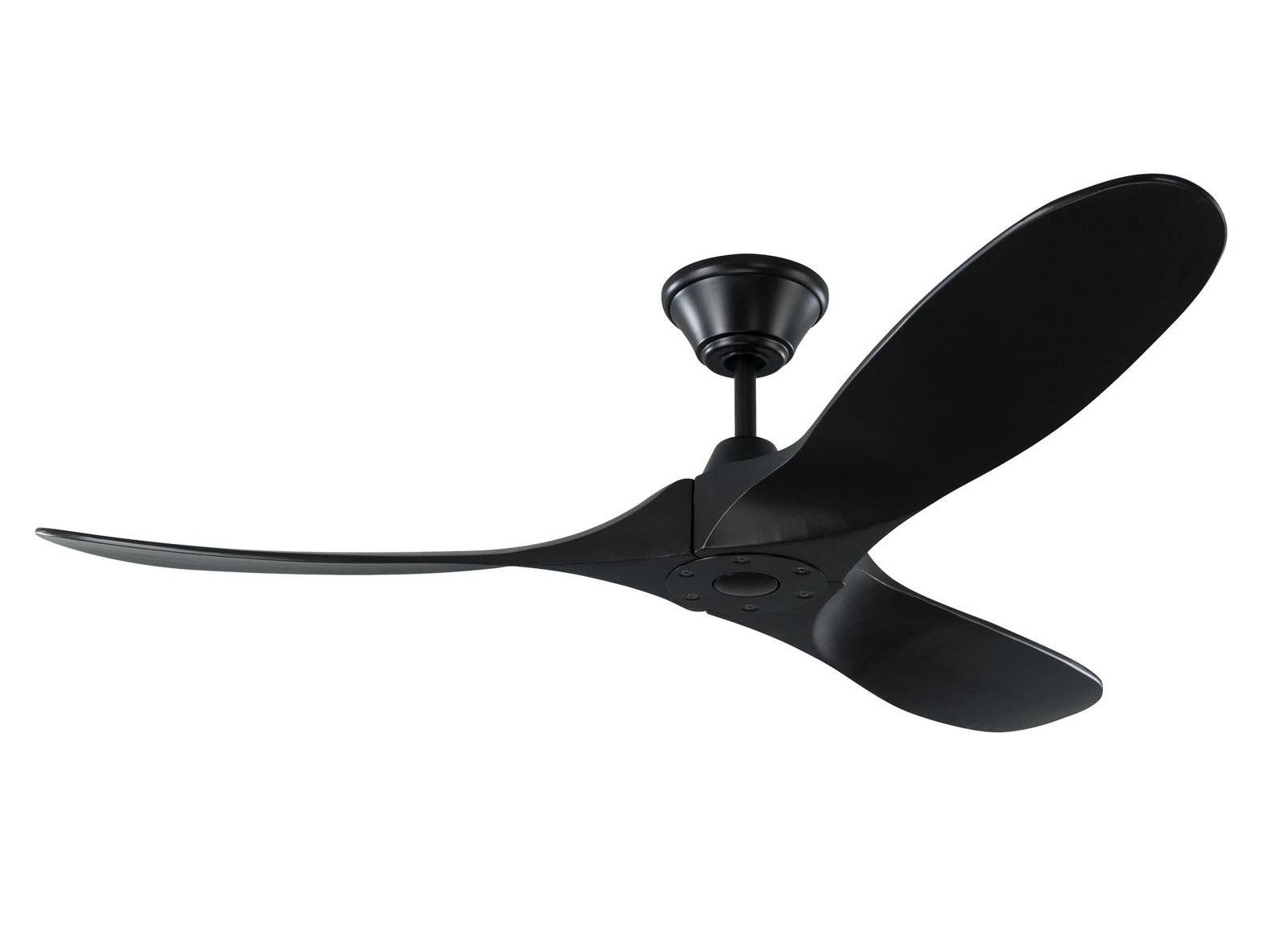 Obsidian 88" Ceiling Fan, 60", Matte Black