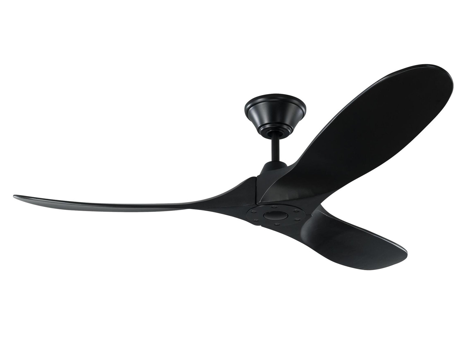 Obsidian Ceiling Fan, 60", Matte Black