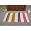 Tapis vintage rétro en chanvre Kilim