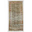 Tapis de couloir unique brun / rouille 4 pi 10 po x 10 pi 3 po One-of-a-Kind
