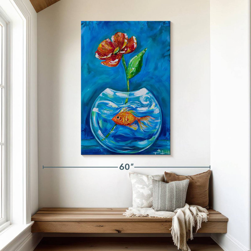 Brampt Goldie, 48" H x 32" W