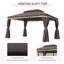 Villarreal 4m x 3m Aluminium Patio Gazebo