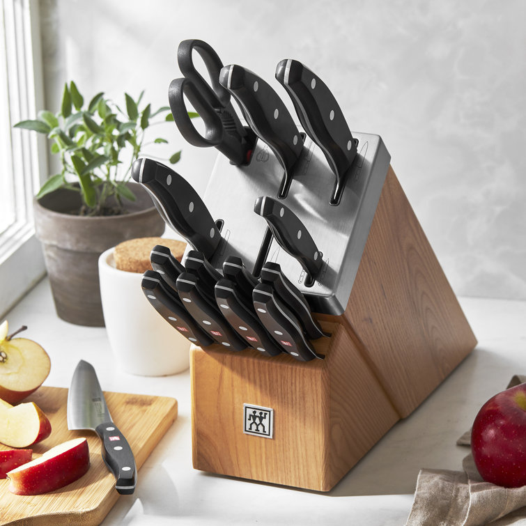 5-Piece Kitchen Knife Block Set