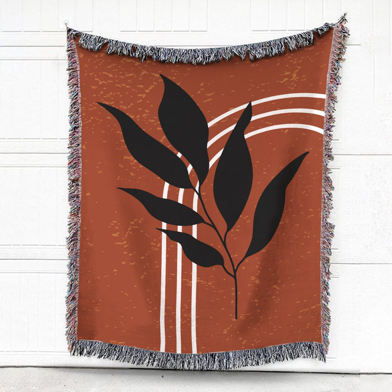 100% Cotton Throw, 60" W x 80" L