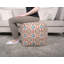 Pouf en tissu Amelia